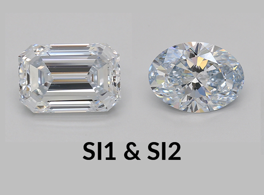 What Are SI Diamonds? Comparing SI1 vs SI2 Diamond Clarity