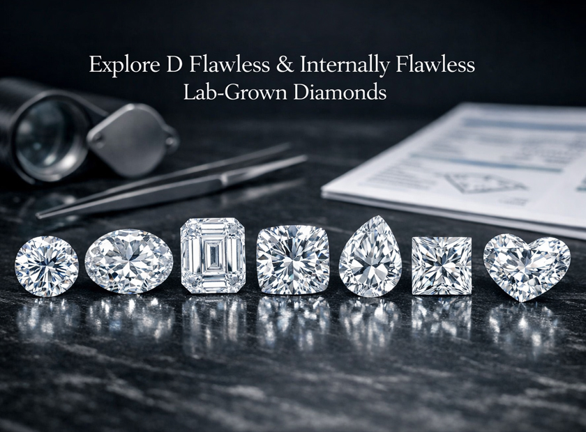 Stay Profitable in the LGD Market with D Flawless & Internally Flawless Diamonds