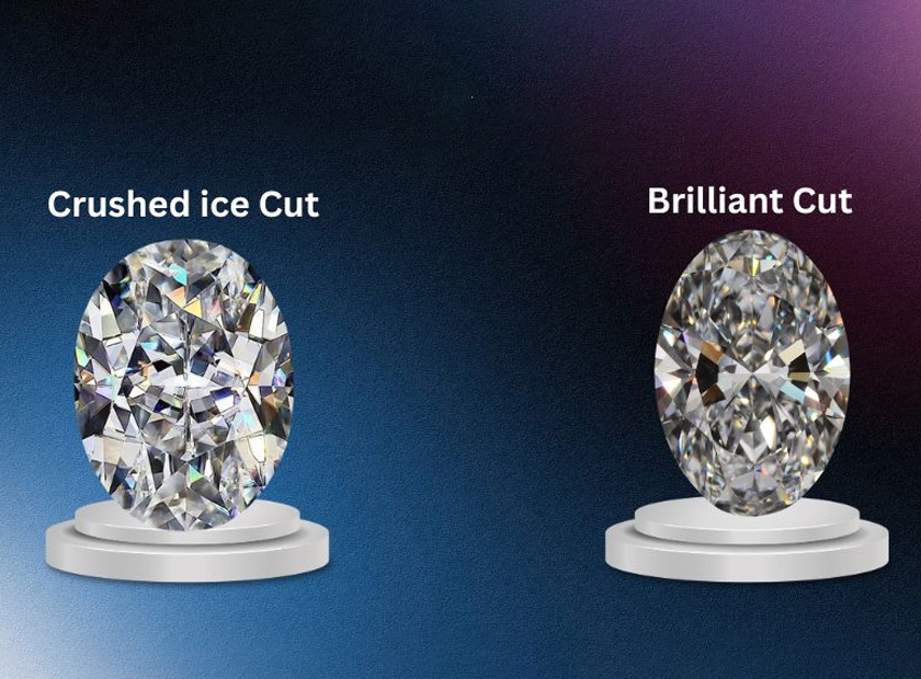 Brilliant Cut vs Crushed Ice Lab Grown Diamonds: A Comprehensive Guide