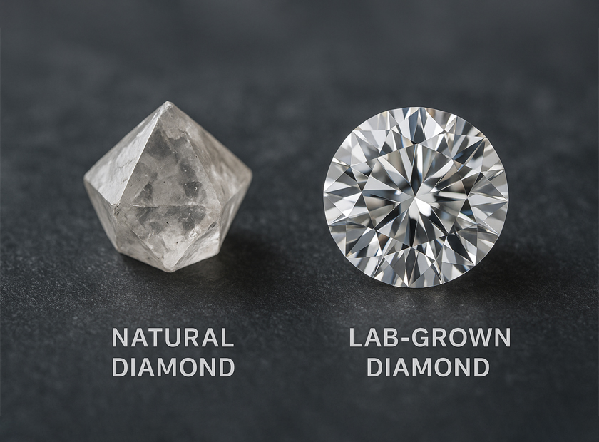 Crystal Structure Differences: Lab Grown vs. Natural Diamonds