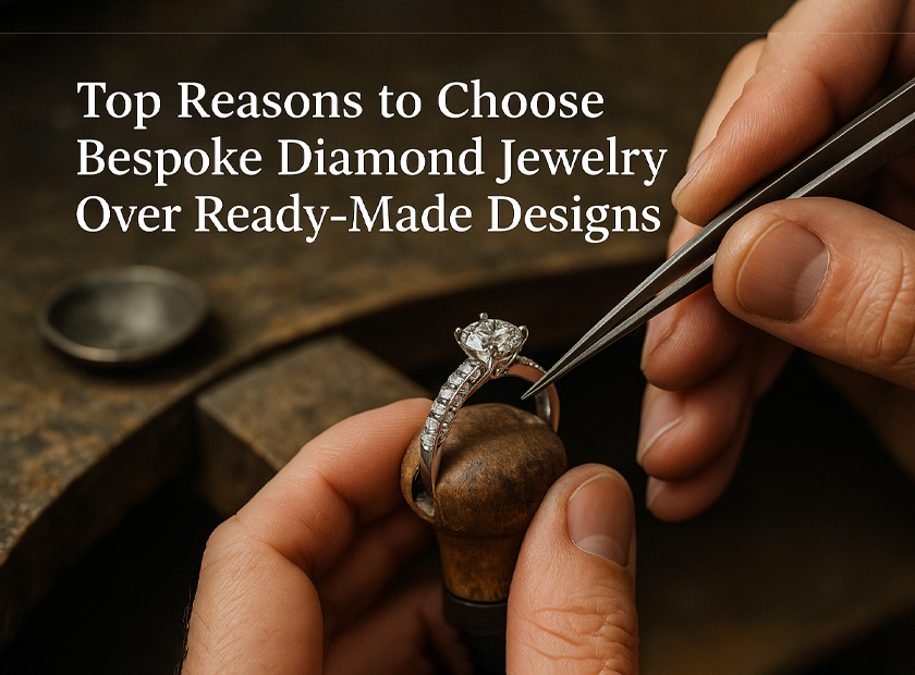 Top Reasons to Choose Bespoke Diamond Jewelry Over Ready-Made Designs