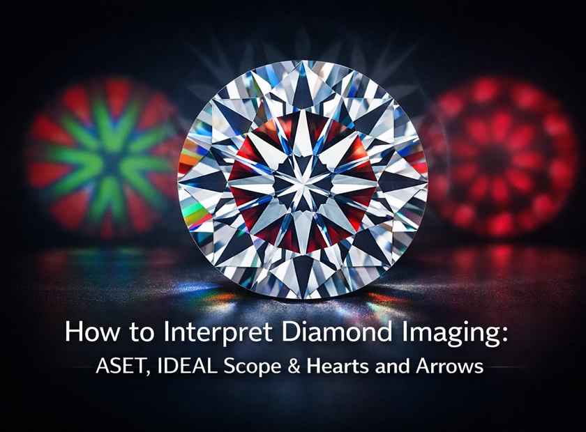 How to Interpret Diamond Imaging – ASET, IDEAL, Hearts & Arrows?