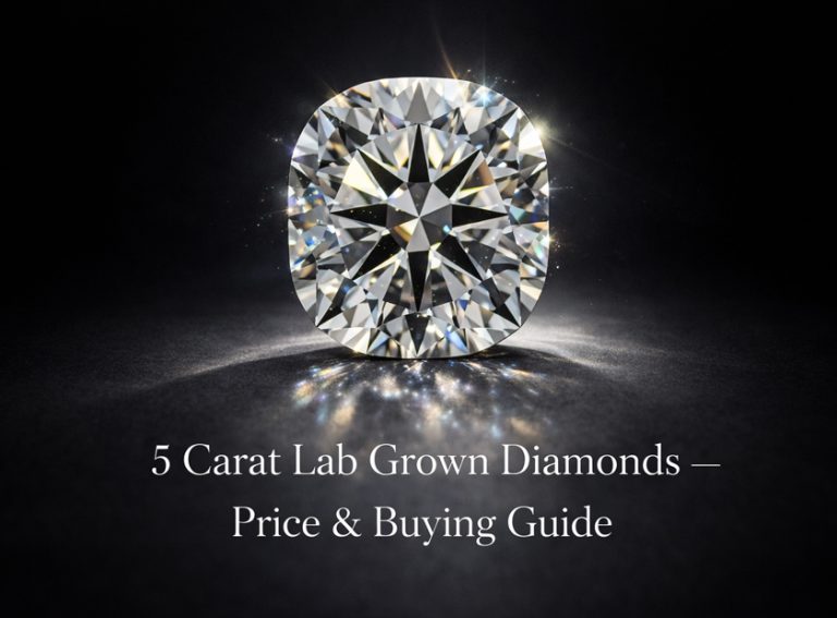 5 Carat Lab Grown Diamonds – Price And Buying Guide