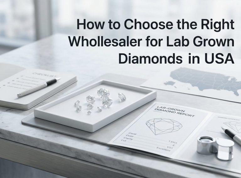 How to Choose the Right Wholesaler for Lab Grown Diamonds in USA