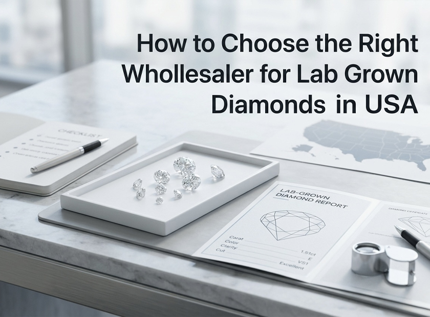 How to Choose the Right Wholesaler for Lab Grown Diamonds in USA