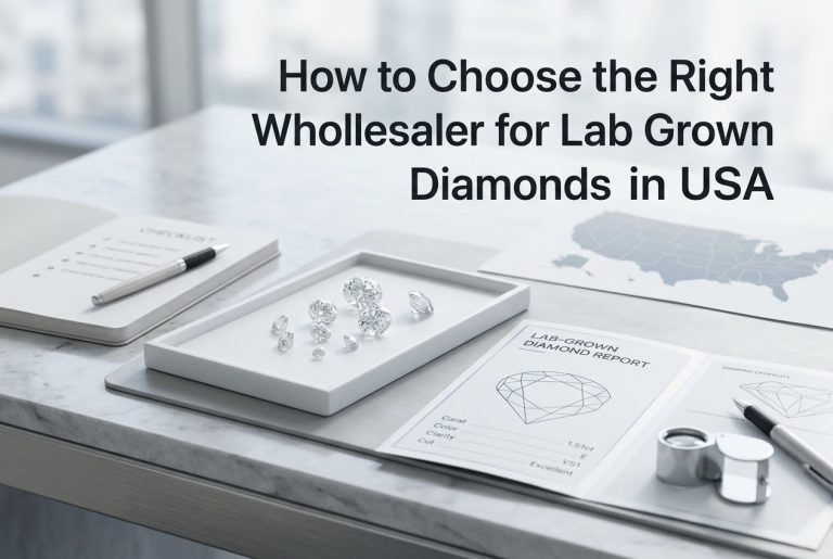 How to Choose the Right Wholesaler for Lab Grown Diamonds in USA