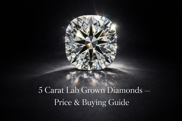 5 Carat Lab Grown Diamonds – Price And Buying Guide