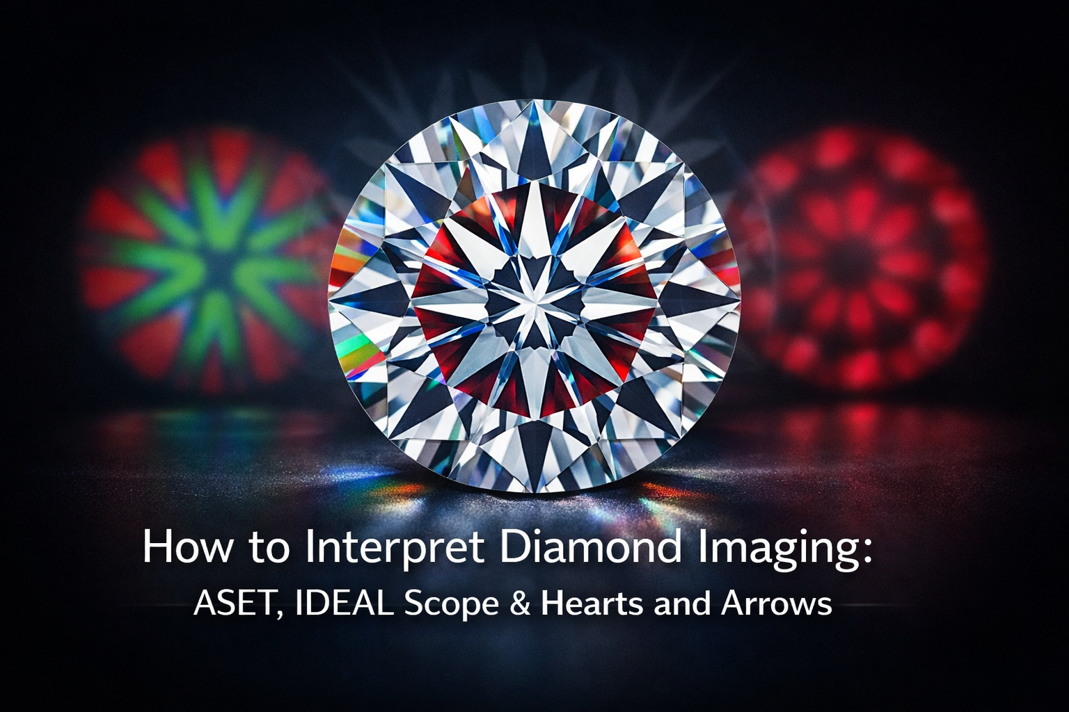 How to Interpret Diamond Imaging ASET IDEAL Hearts & Arrows