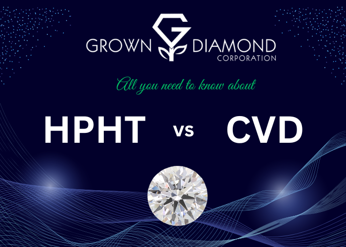What is The Difference Between Lab Diamond HPHT And CVD Diamonds