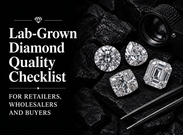 Lab-Grown Diamond Quality Checklist for Retailers, Wholesalers and Buyers