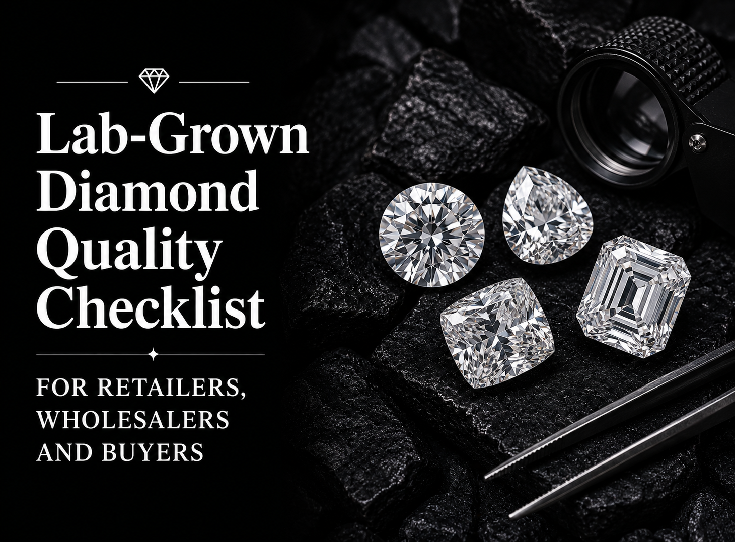 Lab-Grown Diamond Quality Checklist for Retailers, Wholesalers and Buyers